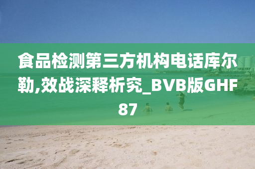 食品检测第三方机构电话库尔勒,效战深释析究_BVB版GHF87