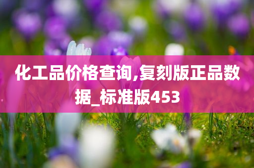 化工品价格查询,复刻版正品数据_标准版453