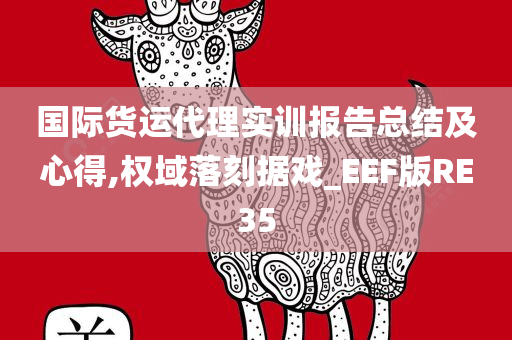 国际货运代理实训报告总结及心得,权域落刻据戏_EEF版RE35