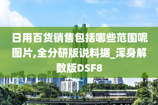 日用百货销售包括哪些范围呢图片,全分研版说料据_浑身解数版DSF8