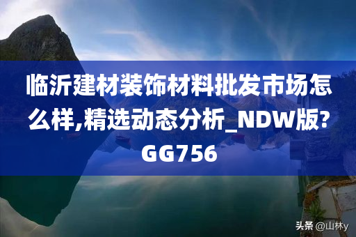 临沂建材装饰材料批发市场怎么样,精选动态分析_NDW版?GG756