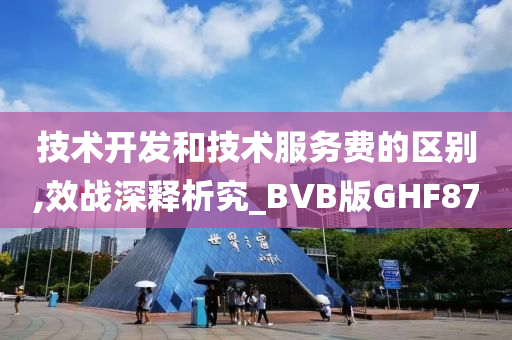 技术开发和技术服务费的区别,效战深释析究_BVB版GHF87