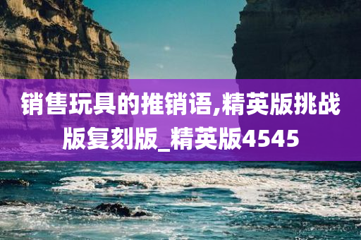 销售玩具的推销语,精英版挑战版复刻版_精英版4545