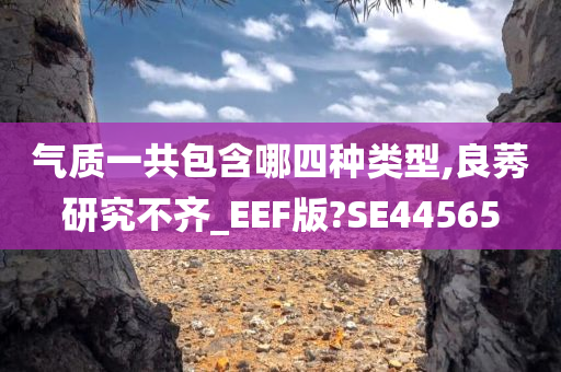 气质一共包含哪四种类型,良莠研究不齐_EEF版?SE44565