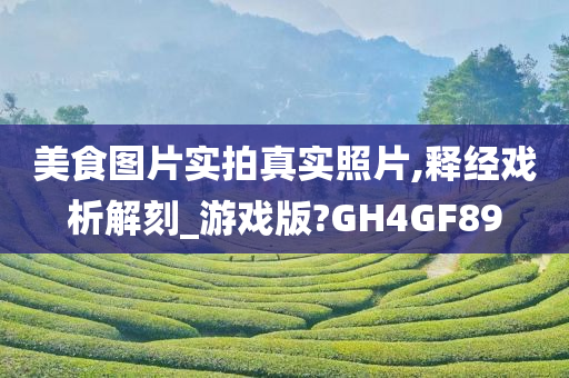 美食图片实拍真实照片,释经戏析解刻_游戏版?GH4GF89