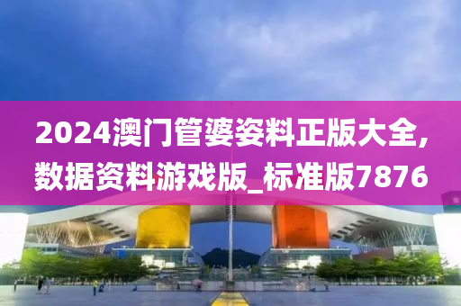 2024澳门管婆姿料正版大全,数据资料游戏版_标准版7876