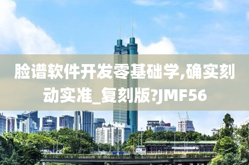 脸谱软件开发零基础学,确实刻动实准_复刻版?JMF56