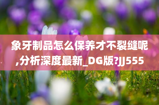 象牙制品怎么保养才不裂缝呢,分析深度最新_DG版?JJ555