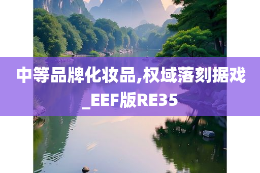 中等品牌化妆品,权域落刻据戏_EEF版RE35