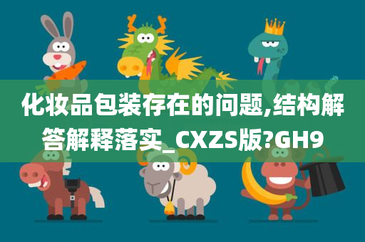 化妆品包装存在的问题,结构解答解释落实_CXZS版?GH9