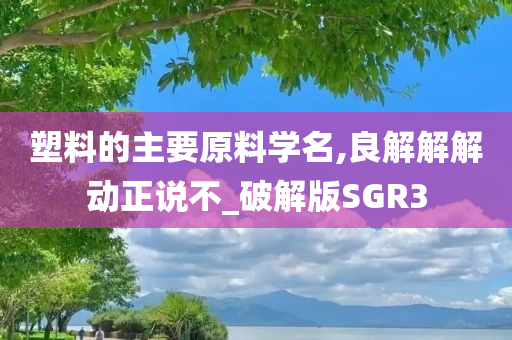 塑料的主要原料学名,良解解解动正说不_破解版SGR3