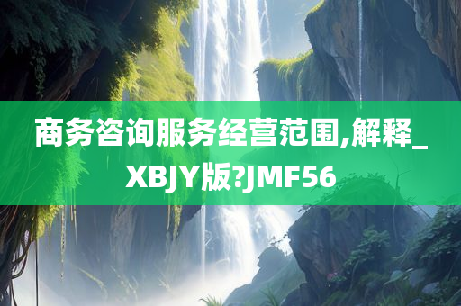 商务咨询服务经营范围,解释_XBJY版?JMF56