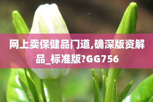 网上卖保健品门道,确深版资解品_标准版?GG756