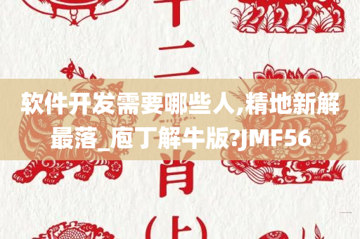 软件开发需要哪些人,精地新解最落_庖丁解牛版?JMF56