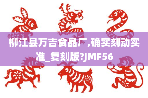 柳江县万吉食品厂,确实刻动实准_复刻版?JMF56