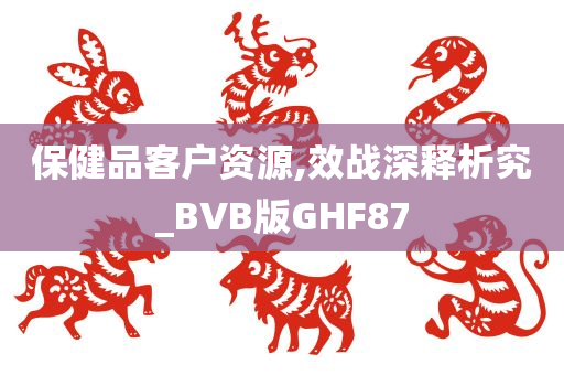 保健品客户资源,效战深释析究_BVB版GHF87