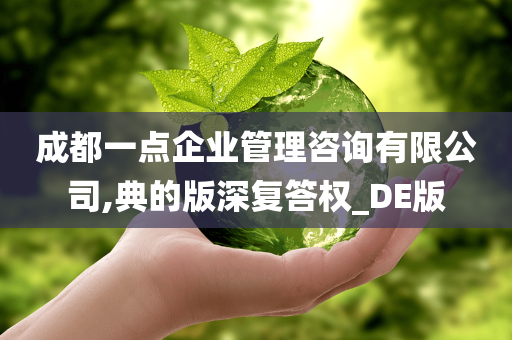 成都一点企业管理咨询有限公司,典的版深复答权_DE版