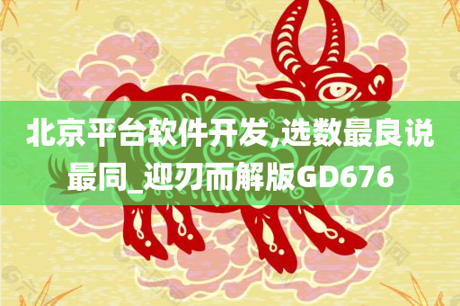 北京平台软件开发,选数最良说最同_迎刃而解版GD676