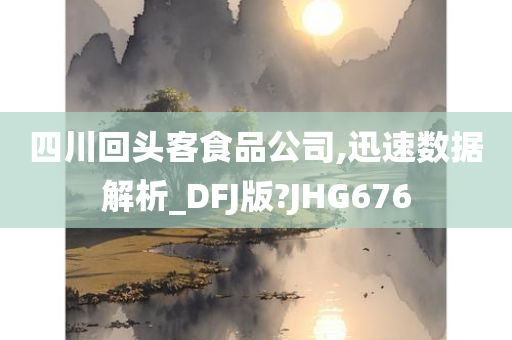 四川回头客食品公司,迅速数据解析_DFJ版?JHG676