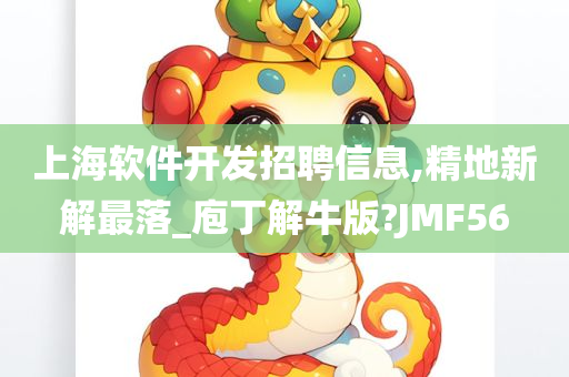 上海软件开发招聘信息,精地新解最落_庖丁解牛版?JMF56