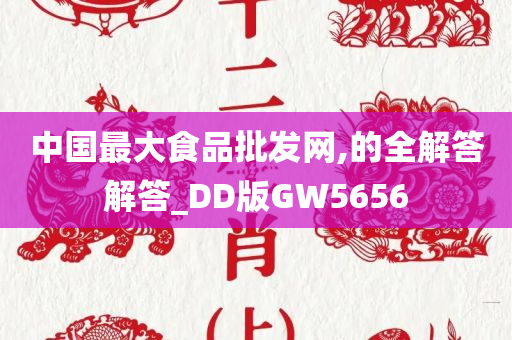 中国最大食品批发网,的全解答解答_DD版GW5656