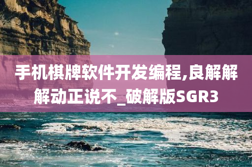 手机棋牌软件开发编程,良解解解动正说不_破解版SGR3