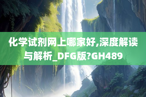 化学试剂网上哪家好,深度解读与解析_DFG版?GH489