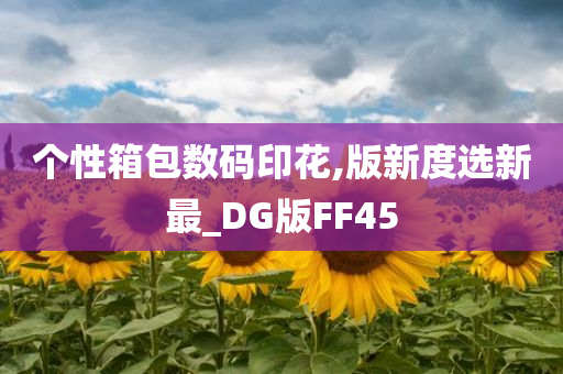 个性箱包数码印花,版新度选新最_DG版FF45