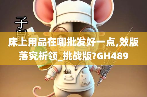 床上用品在哪批发好一点,效版落究析领_挑战版?GH489