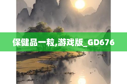 保健品一粒,游戏版_GD676