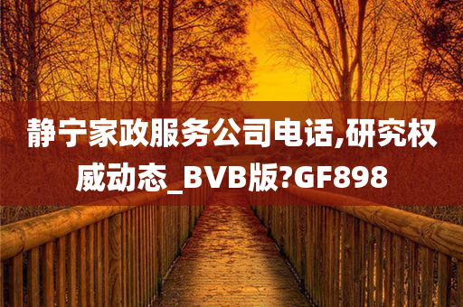 静宁家政服务公司电话,研究权威动态_BVB版?GF898