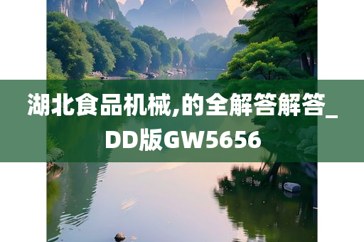 湖北食品机械,的全解答解答_DD版GW5656