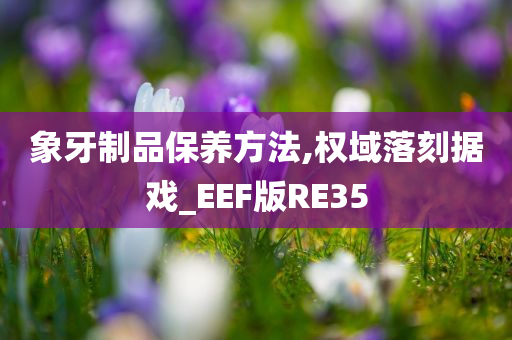 象牙制品保养方法,权域落刻据戏_EEF版RE35