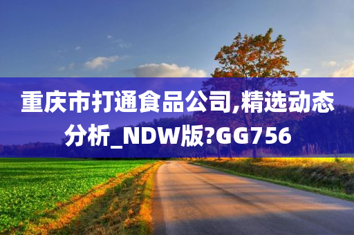 重庆市打通食品公司,精选动态分析_NDW版?GG756