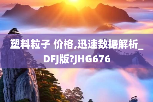 塑料粒子 价格,迅速数据解析_DFJ版?JHG676