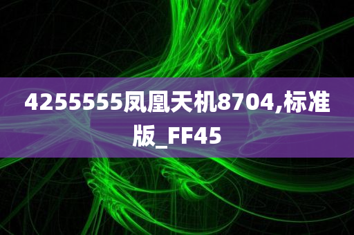 4255555凤凰天机8704,标准版_FF45