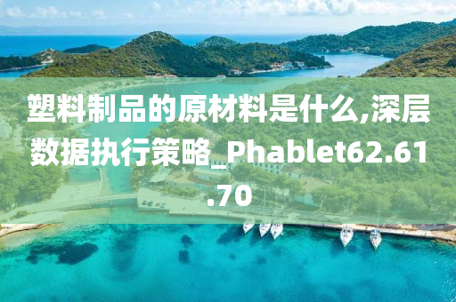 塑料制品的原材料是什么,深层数据执行策略_Phablet62.61.70