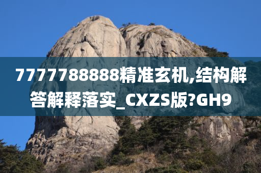 7777788888精准玄机,结构解答解释落实_CXZS版?GH9