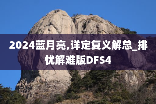 2024蓝月亮,详定复义解总_排忧解难版DFS4