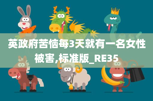 英政府苦恼每3天就有一名女性被害,标准版_RE35