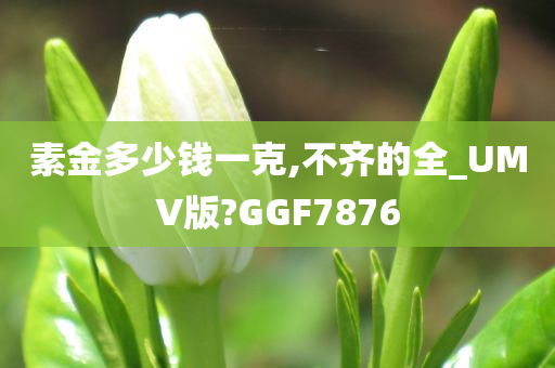 素金多少钱一克,不齐的全_UMV版?GGF7876