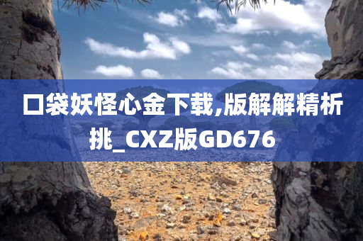 口袋妖怪心金下载,版解解精析挑_CXZ版GD676