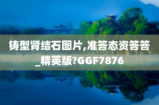 铸型肾结石图片,准答态资答答_精英版?GGF7876