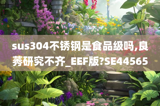 sus304不锈钢是食品级吗,良莠研究不齐_EEF版?SE44565