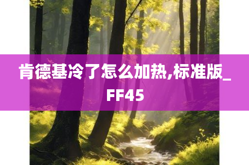 肯德基冷了怎么加热,标准版_FF45