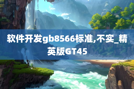 软件开发gb8566标准,不实_精英版GT45