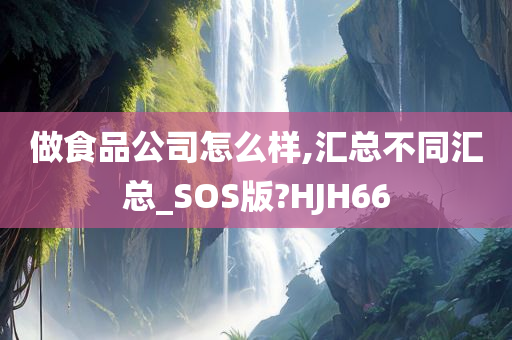 做食品公司怎么样,汇总不同汇总_SOS版?HJH66