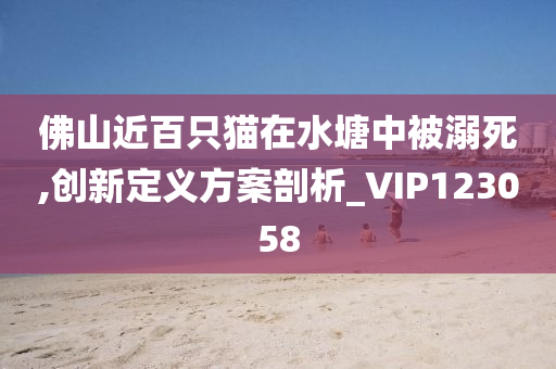 佛山近百只猫在水塘中被溺死,创新定义方案剖析_VIP123058