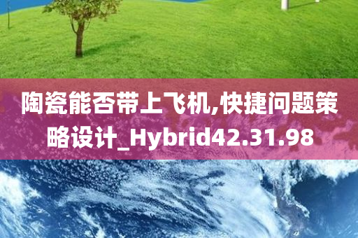 陶瓷能否带上飞机,快捷问题策略设计_Hybrid42.31.98