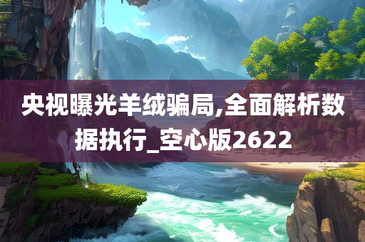 央视曝光羊绒骗局,全面解析数据执行_空心版2622